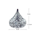 Axyaa Glass Bowl with Lid: Creative Irregular Shaped Restaurant Tableware for Molecular Cuisine