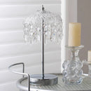 Axyaa Crystal LED Table Lamp for Bedroom Living Room Decor
