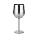 Axyaa Stainless Steel Nordic Cocktail Glass for Bar and Home Parties