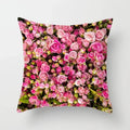 Axyaa Sunset Field Flowers Pillowcase Home Decor Office Car Ornaments