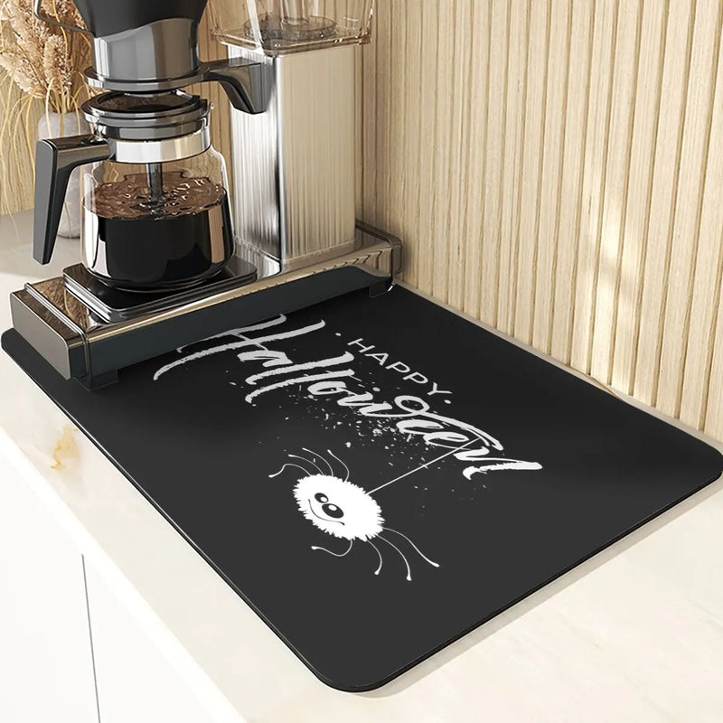 Axyaa Halloween Pumpkin Silicone Table Mat Set