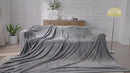 Axyaa Big Fleece Blanket: Soft Cozy Flannel King Size Blanket for Bed, Sofa, Camping