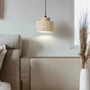 Yellow Cave Stone Chandelier Pendant Lamp by Axyaa for Retro Nordic Home Lighting