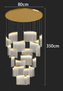 Axyaa Modern LED Pendant Light Chandeliers for Living Room