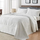 Axyaa Alaska King Bedspread, 132x120, Soft Microfiber, Lightweight, 3 Piece Oversized King