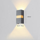 Axyaa LED Outdoor Wall Sconce Lamp for Staircase Entrance, Terrace Waterproof Lighting