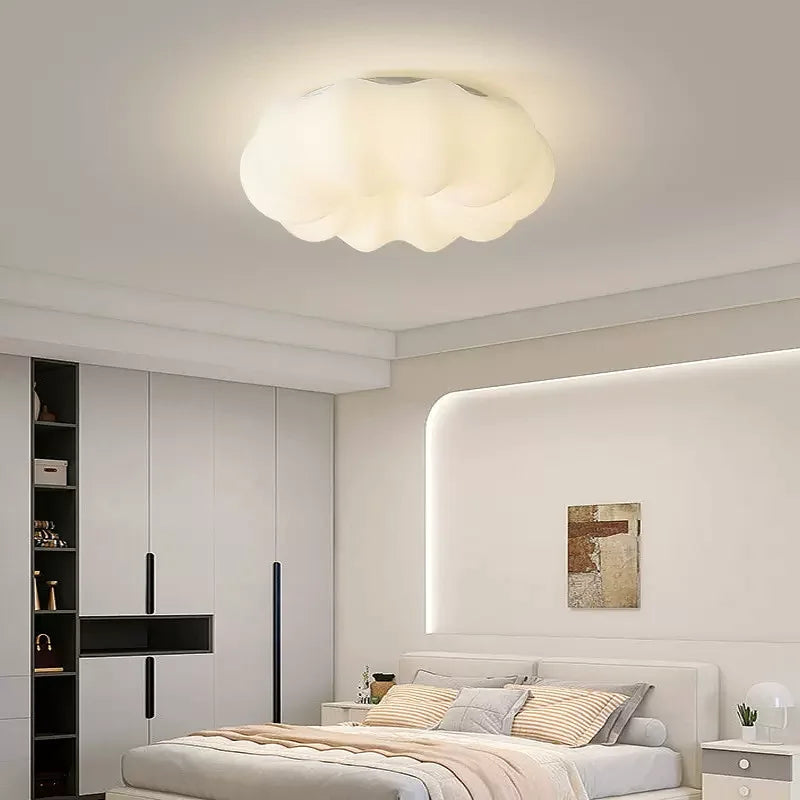 Axyaa Cloud LED Chandelier Modern Hanging Lamp for Home Decor