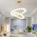 Axyaa Pearl Necklace LED Pendant Lights for Dining Living Room