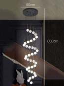 Axyaa Modern Simple Indoor LED Chandelier Ceiling Lamp for Living Room