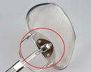 Axya Stainless Steel Colander Strainer Turner Shovel for Kitchen Cooking
