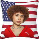 Axyaa Double-Sided Plush Pillowcase for Sofa and Sleeping - 18x18 Inch/20x20 Inch
