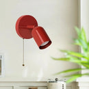 Axyaa Nordic Cream Style LED Wall Sconce with Pull Chain Switch