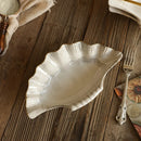 Axyaa Ceramic Glaze Deep Plate Cold Dish Hotel Specialty