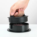 Axyaa Round Burger Press Mold Non-Stick Meat Grill Maker Kitchen Gadget