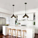 Axyaa Retro Industrial E27 Pendant Light for Restaurant Bar Kitchen Bedroom Corridor