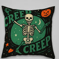 Halloween Creepy & Fun Pillows: Axyaa Pattern Cushion Cover for Sofa, Bedroom, Car
