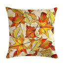 Axyaa Autumn Maple Leaf Sofa Cushion Cover 45*45 Throw Pillow Home Decor