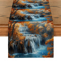 Autumn Maple Table Runner for Dining & Kitchen Decor by Axyaa