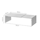Axyaa Retractable Organizer Rack for Kitchen Cupboard, Wardrobe, and Makeup Cabinet Storage