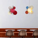 Axyaa Colourful Block Acrylic Chandelier for Living Room and Bedroom