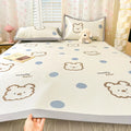 Axyaa Ice Silk Bed Mat Set: Cool & Breathable Sleeping Essentials