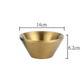 Axyaa Double Layer V-Shaped Stainless Steel Salad Bowl Soup Bowls