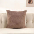 Axyaa Plush Cushion Cover for Home Decor - 40x40cm & 60x60cm Sizes