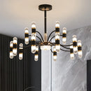 Axyaa Modern LED Ceiling Lamp Chandelier for Bedroom and Dining Room