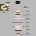 Axyaa LED Pendant Lights for Staircase Chandeliers in Modern Home Decor