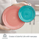 Axya™ Bella-H Porcelain Dinner Set - 4 Colors, 16/32/48-Piece Ceramic Tableware Set
