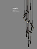 Axyaa Modern LED Pendant Chandelier for Living and Dining Room Decor