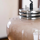 Axyaa Nordic Glass Pendant Light LED Chandeliers Modern Home Decor Lighting Fixtures