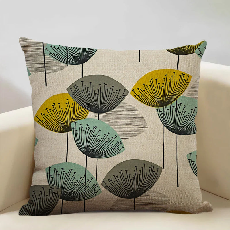 Nordic Style Cotton Tree Of Love Throw Pillow Cover 45x45CM Square Axyaa Brand