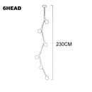 Axyaa Glass Ball Chandelier for Villa, Hotel, and Duplex Apartment Staircase Décor