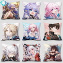 Axyaa Honkai Star Rail Pillowcase - Cosplay Cartoon Print Cushion Cover
