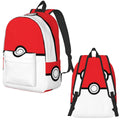 Axyaa Pokemoned Backpack - School Student Bookbag for Men and Women