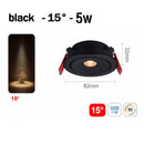 Axyaa Recessed LED COB Ceiling Downlight | Narrow Beam Angle Spotlight