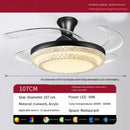 Axyaa Household Invisible Electric Fan Ceiling - Restaurant Quality Fan with Remote Control