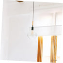 Axyaa Clear Glass Globe Lamp Shade Replacement for Pendant Light
