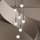 Axyaa Modern LED Pendant Chandeliers for Living Room Dining Room Indoor Lighting