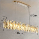 Axyaa Nordic Dining Room Pendant Ceiling Chandelier - Indoor Hanging Light for Living Space