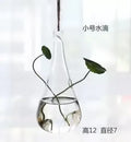 Axyaa Angel Glass Vase for Living Room Decor with Hanging Hydroponic Flowers