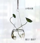 Axyaa Angel Glass Vase for Living Room Decor with Hanging Hydroponic Flowers
