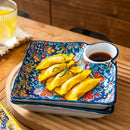 Axyaa Ceramic Dumpling Plate Set