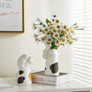 Axyaa Cute Cat Claw Vase Pendant for Desktop Flower Arrangement