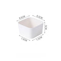 Axyaa Desk Organizer Set: Student Storage Box with Built-in Partitions, Ideal for Stationery and Cosmetics
