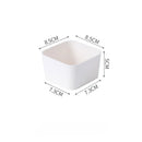 Axyaa Desk Organizer Set: Student Storage Box with Built-in Partitions, Ideal for Stationery and Cosmetics