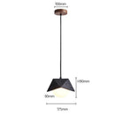 Axyaa Minimalist Bedroom Headboard - Cave Stone Pendant Light - Retro Bar Counter