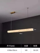 Luxurious White Jade Marble Chandelier, Pure Copper, Axyaa Exclusive Lighting