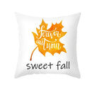 Autumn Maple Leaf Cushion Cover - Axyaa Home Decor Pillows